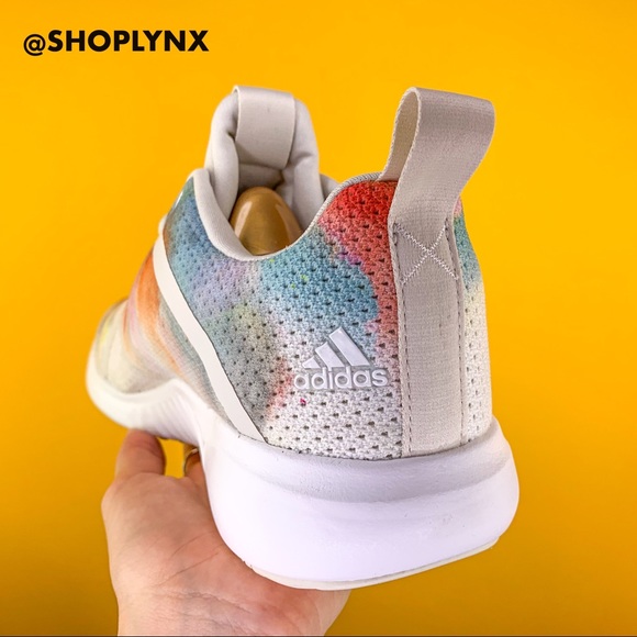 Adidas FortaRun Tie Dye White Sneaker - Picture 2 of 8